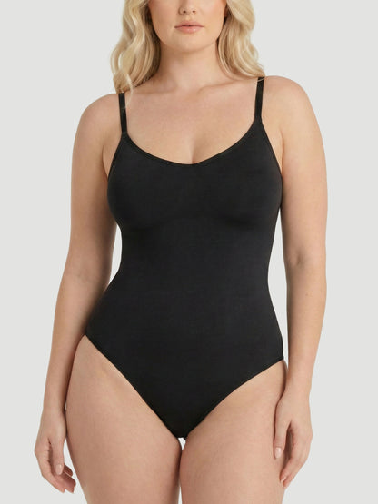 Scoop Neck Bodysuit Shaping Panty