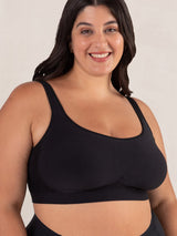 Adjustable Wire Free Shaper Bra (Cups AA-FF) + FREE Bra Extender