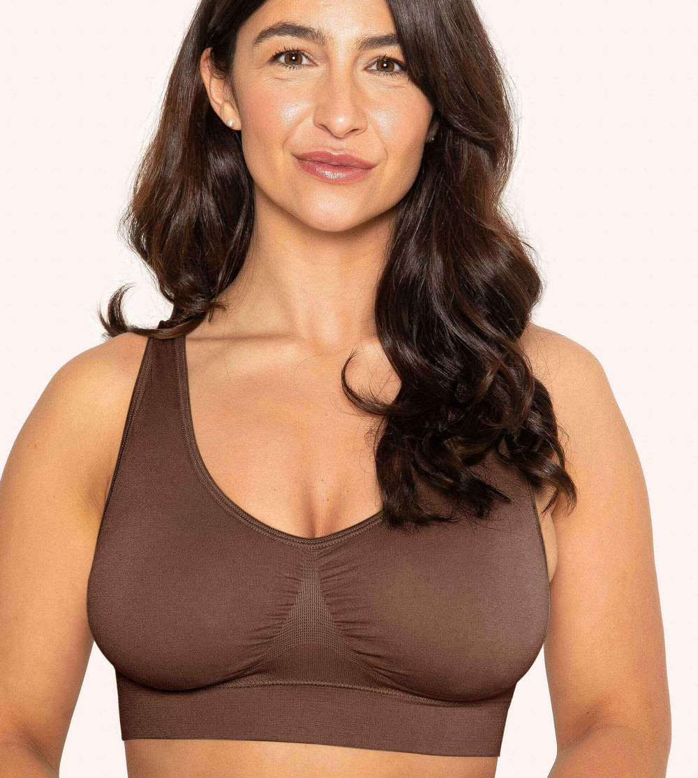 Daily Comfort Throw-on Wirefree Bra (A-FF Cup)