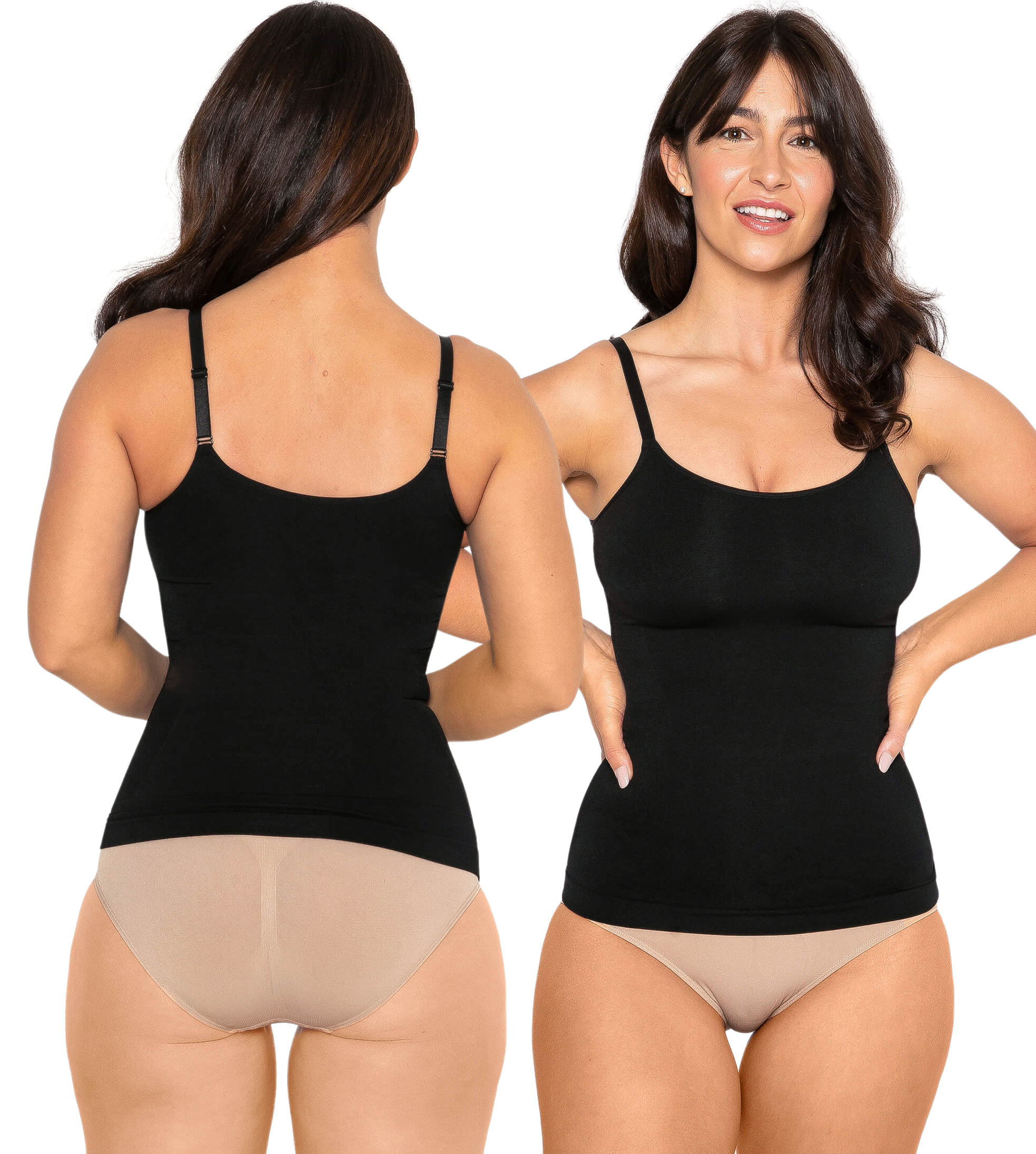 2-Pack Every Day Shaping Scoop Neck Cami