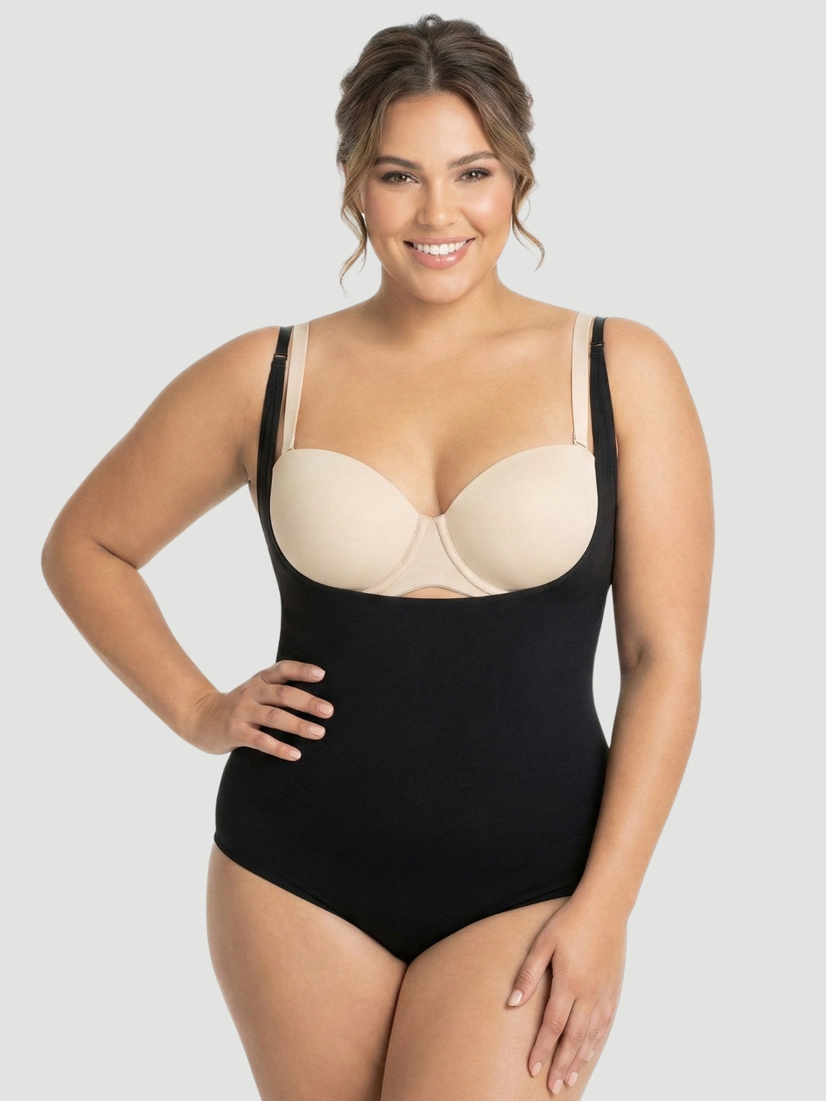 Open Bust Bodysuit Shaping Panty
