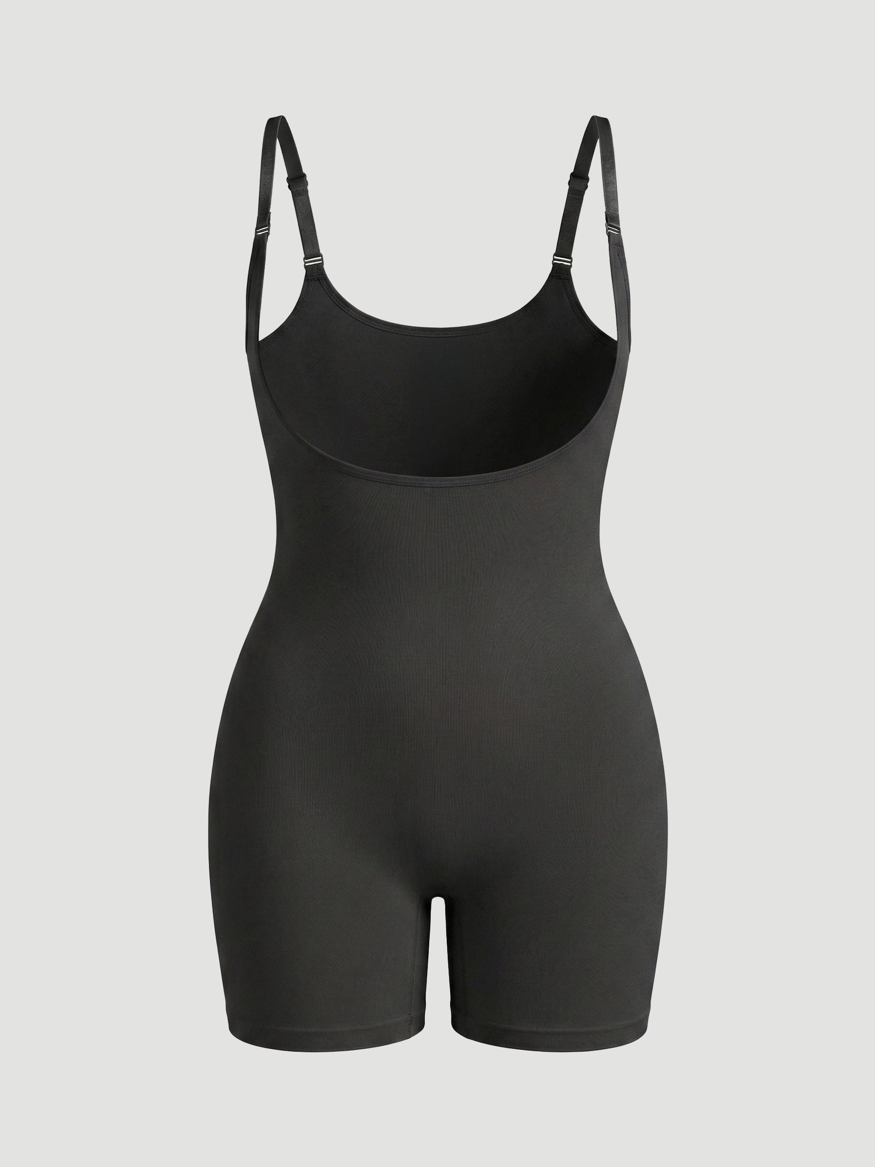 Open Bust Bodysuit Shaping Shorts