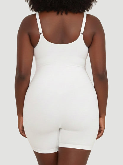 Open Bust Bodysuit Shaping Shorts