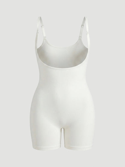 Open Bust Bodysuit Shaping Shorts