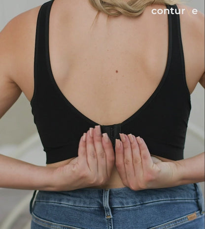 2-Pack Adjustable Wire Free Shaper Bra (Cups A-FF) + FREE Bra Extender