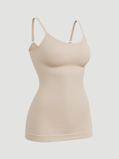 Seamless Shaping Scoop Neck Daily Cami Top