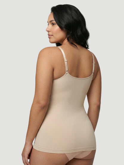 Seamless Shaping Scoop Neck Daily Cami Top