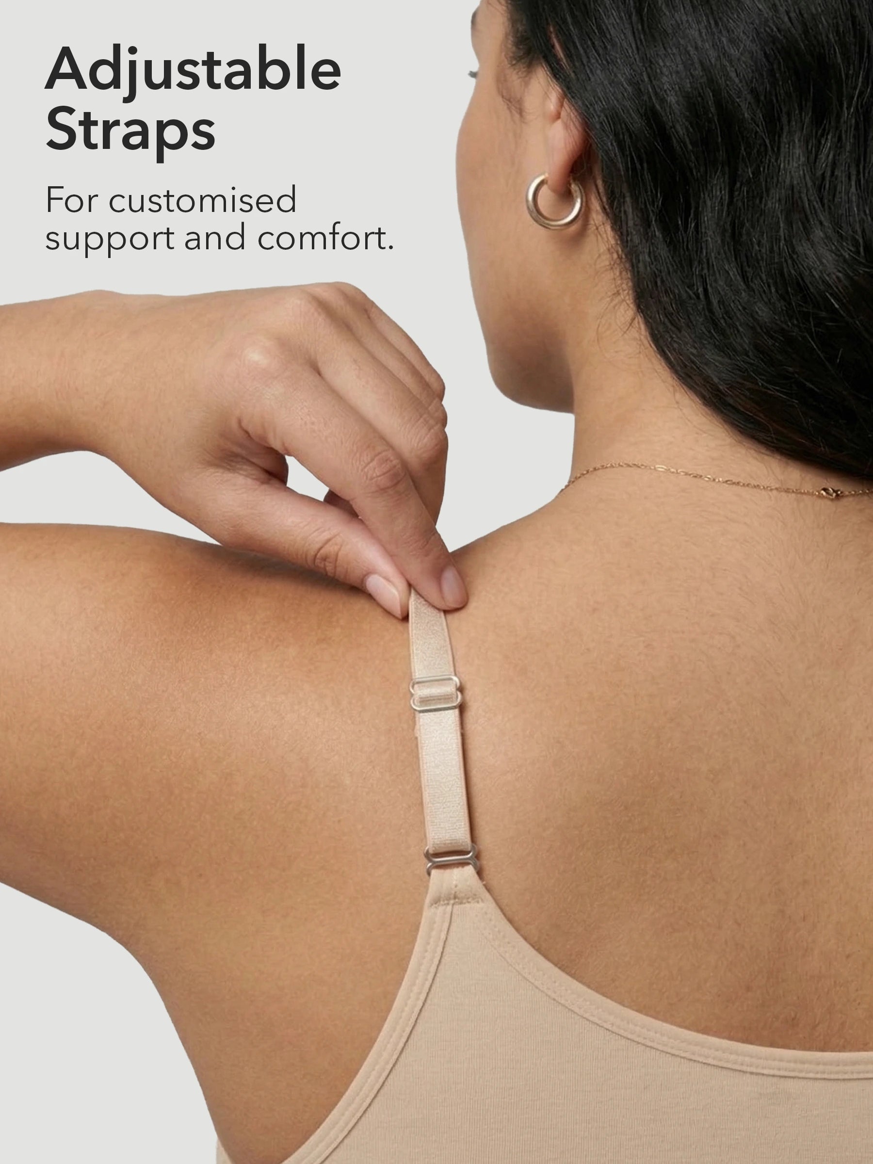 Seamless Shaping Scoop Neck Daily Cami Top
