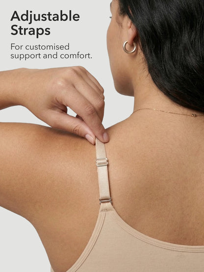 Seamless Shaping Scoop Neck Daily Cami Top