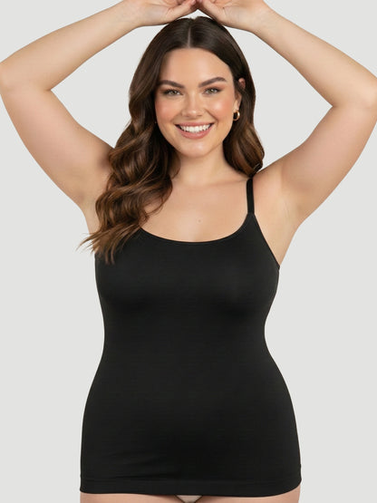 Seamless Shaping Scoop Neck Daily Cami Top