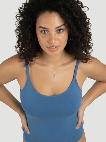 Seamless Shaping Scoop Neck Daily Cami Top