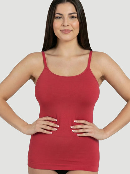 Seamless Shaping Scoop Neck Daily Cami Top
