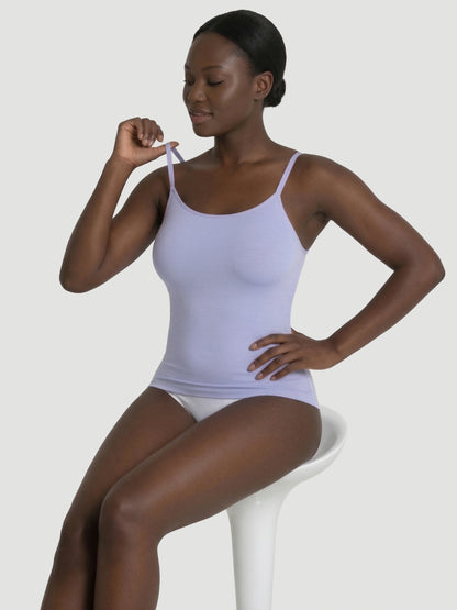 Seamless Shaping Scoop Neck Daily Cami Top