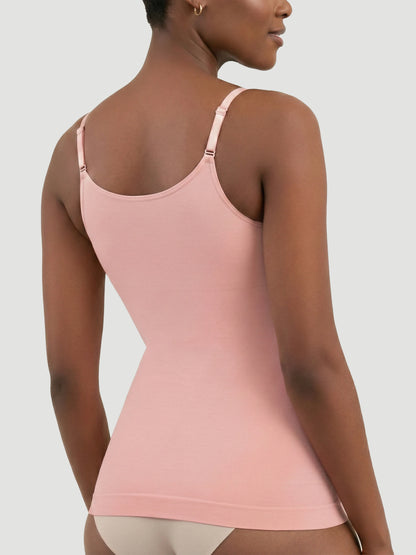 Seamless Shaping Scoop Neck Daily Cami Top