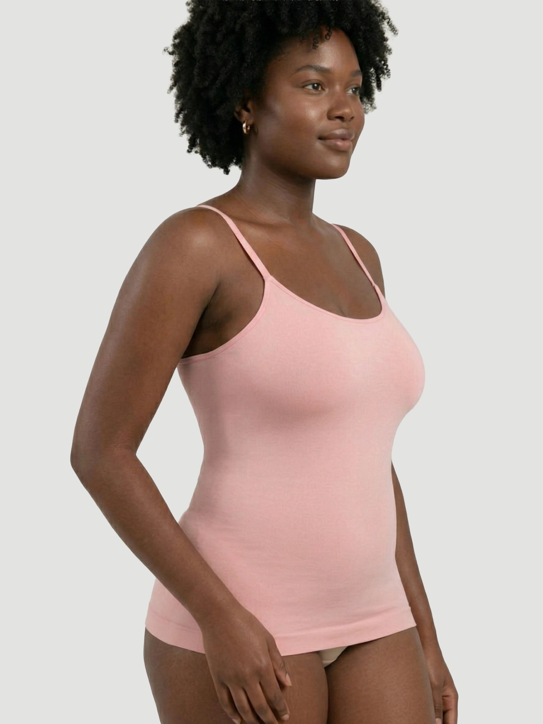 Seamless Shaping Scoop Neck Daily Cami Top