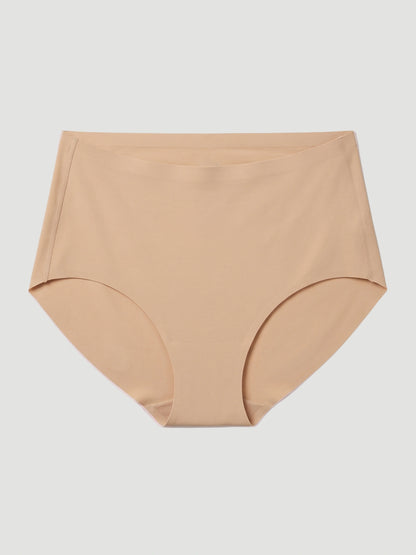 High Waist Seamless Bonded Brief Underwear