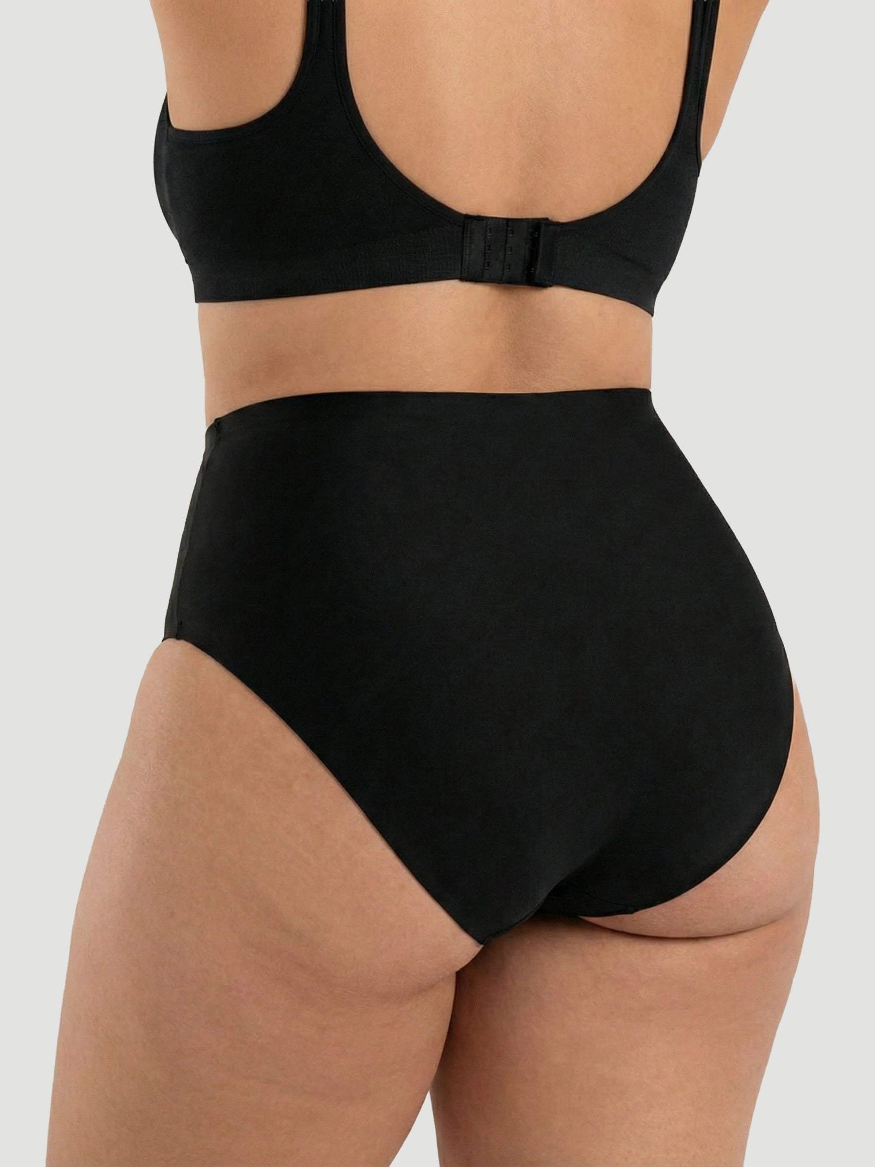 High Waist Seamless Bonded Brief Underwear test