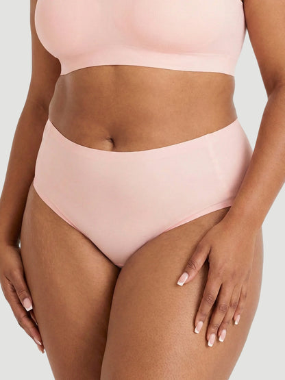 High Waist Seamless Bonded Brief Underwear test