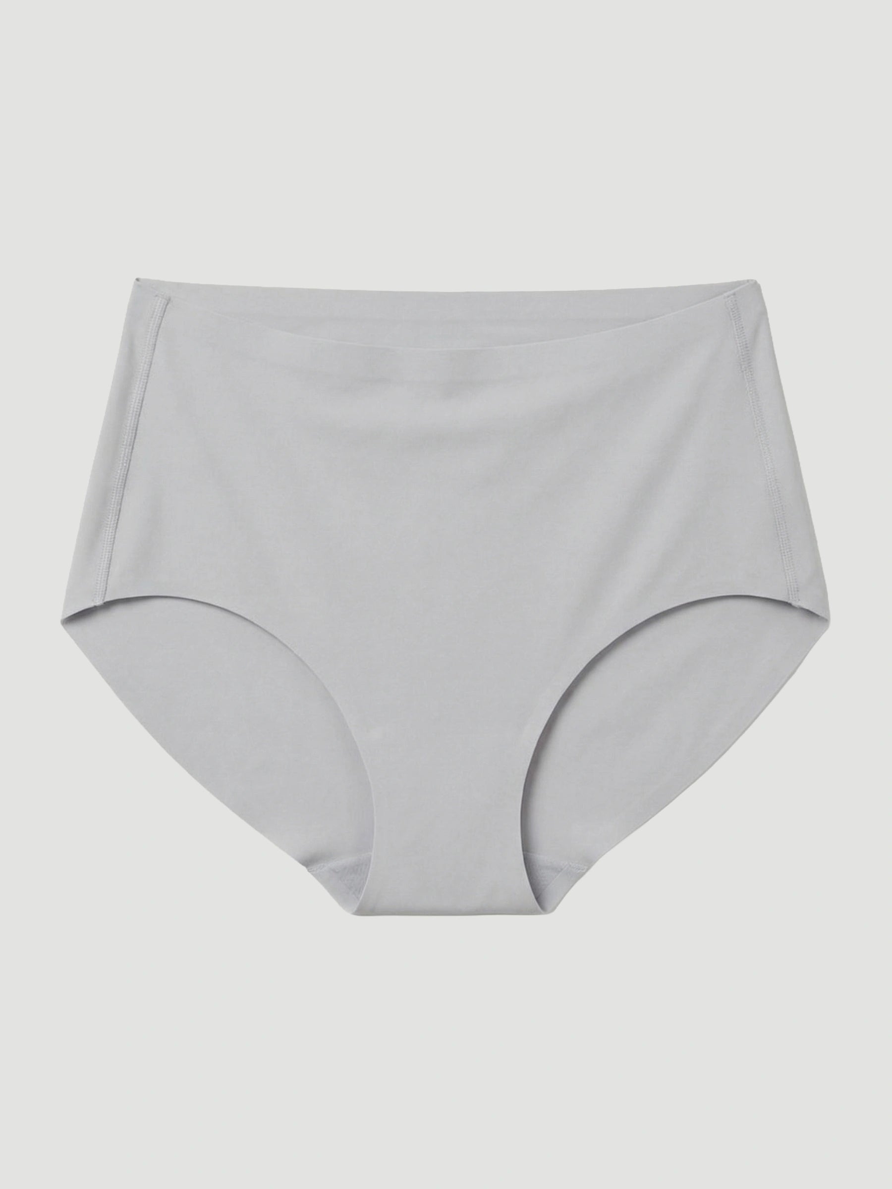 High Waist Seamless Bonded Brief Underwear