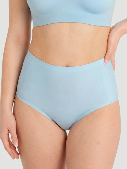 High Waist Seamless Bonded Brief Underwear test