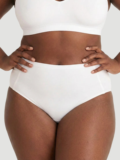 High Waist Seamless Bonded Brief Underwear test