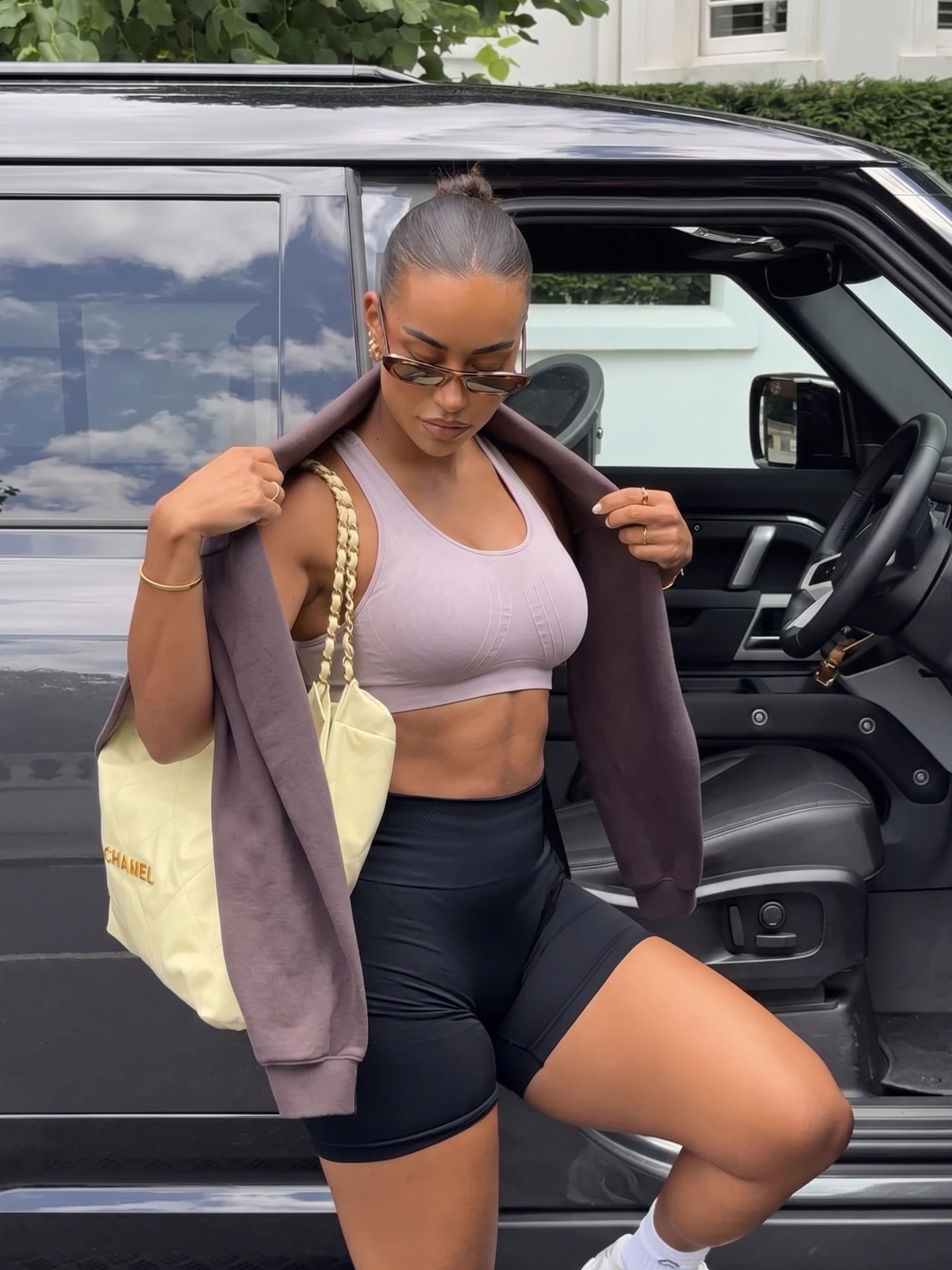 Seamless Racerback Sports Bra