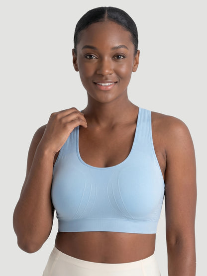 Seamless Racerback Sports Bra