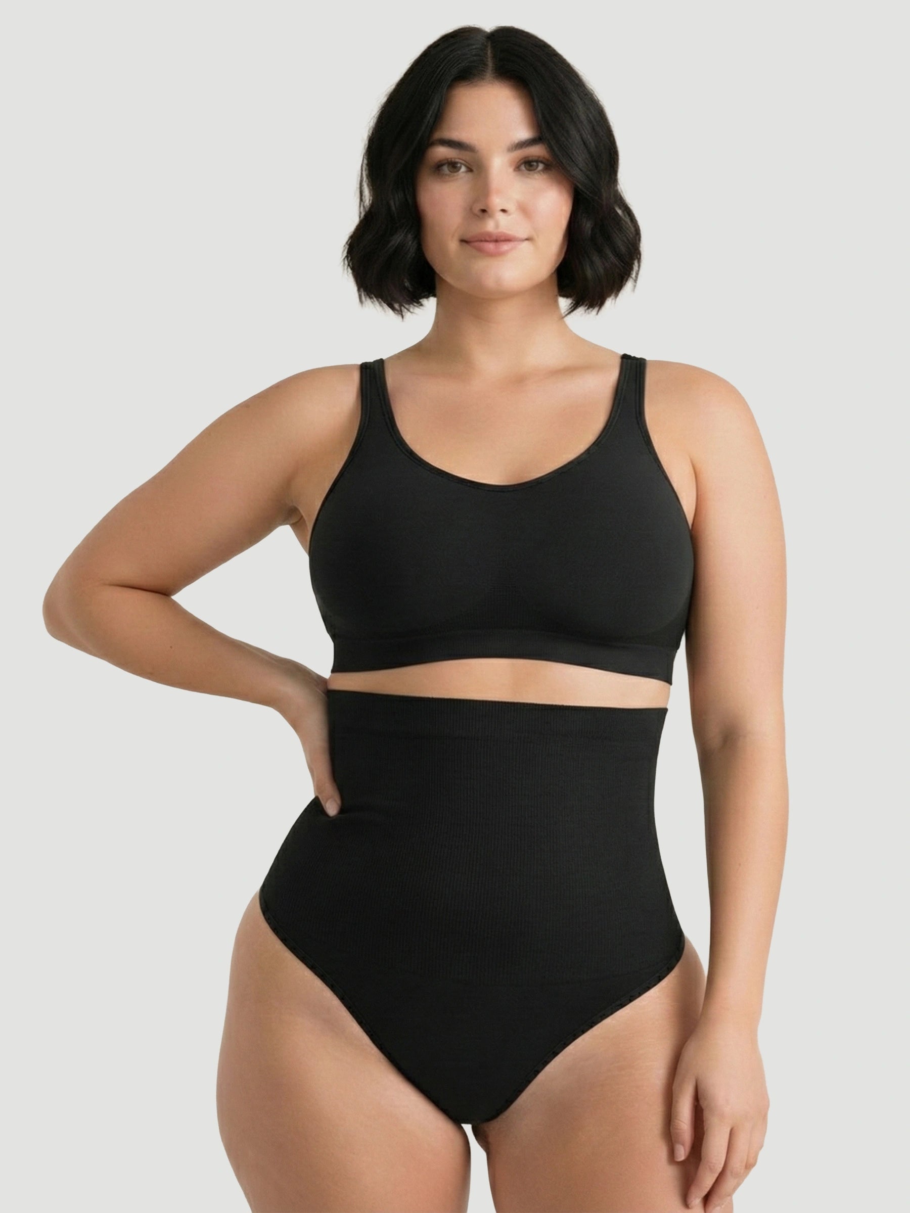 High Waisted Shaping Thong