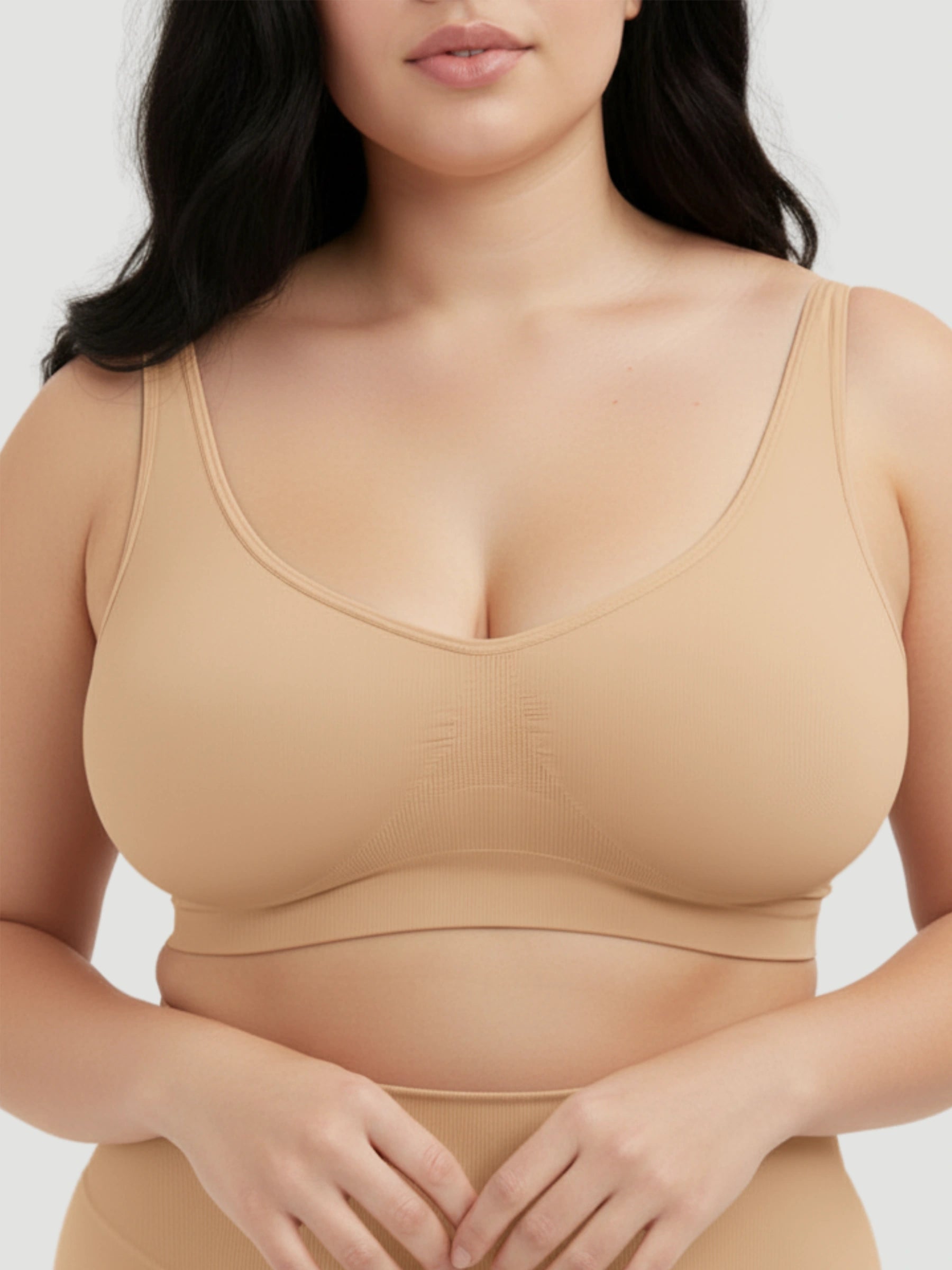 Daily Comfort Throw-on Wirefree Bra (A-FF Cup)