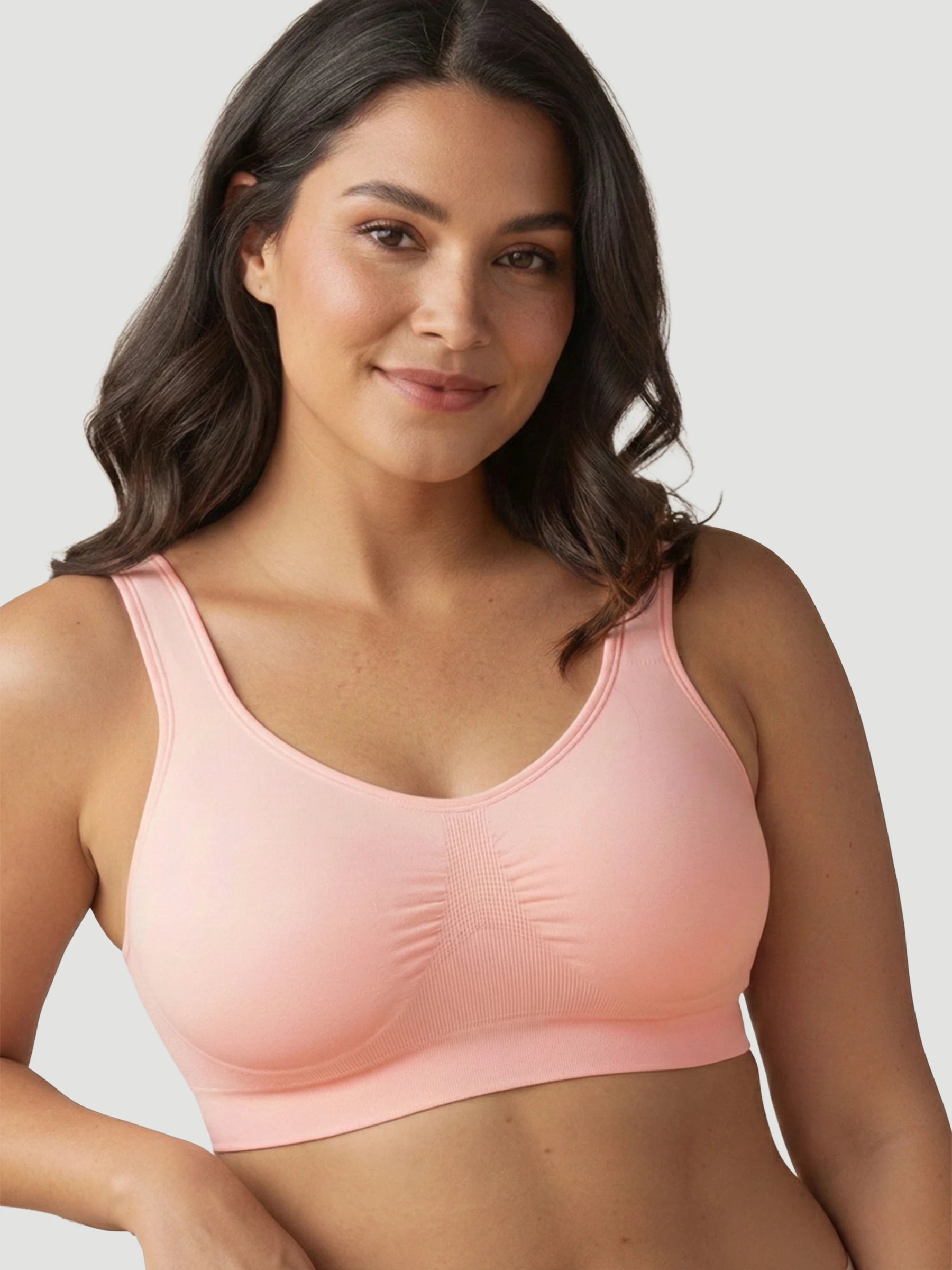 Daily Comfort Throw-on Wirefree Bra (A-FF Cup)