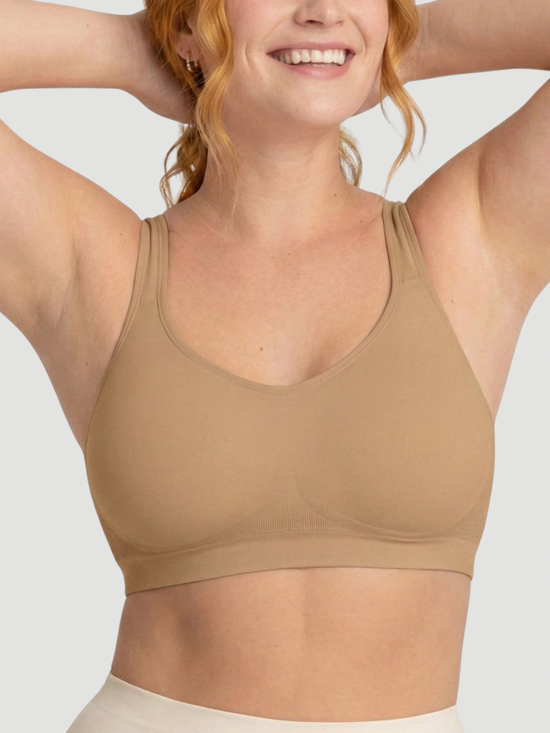 Daily Comfort Throw-on Wirefree Bra (A-FF Cup)