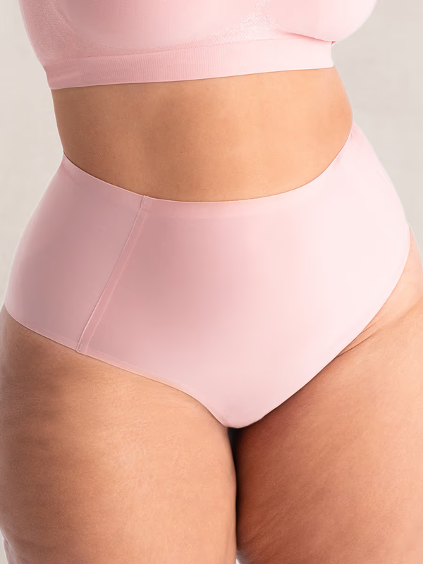 High Waist Seamless Bonded Brief Underwear