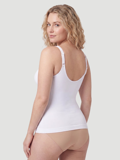 2-Pack Ultimate Comfort Built-In Bra Shaper Cami
