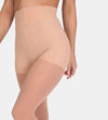 Tear-Proof-Shaping-Tights-Beige-Front