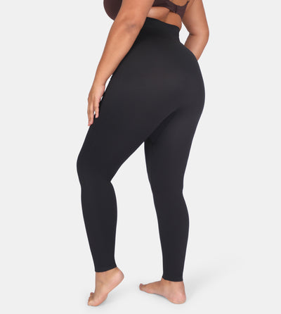 High-Waisted-Shaping-Leggings-Black-Back