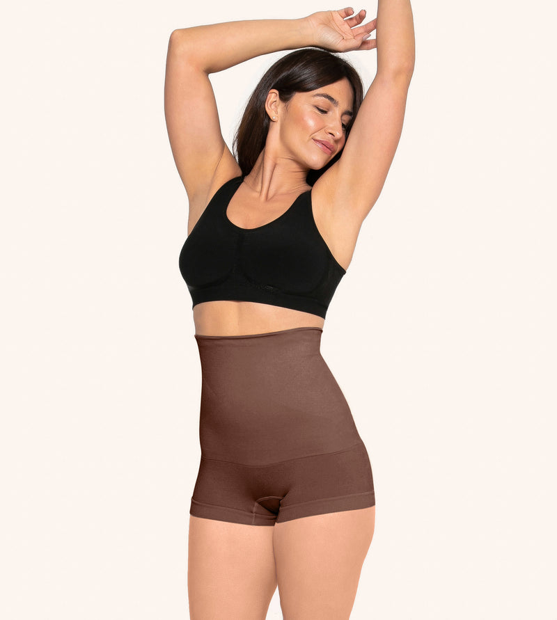 Conturve Stone High Waist Shaping Shorts New Look, £17.99