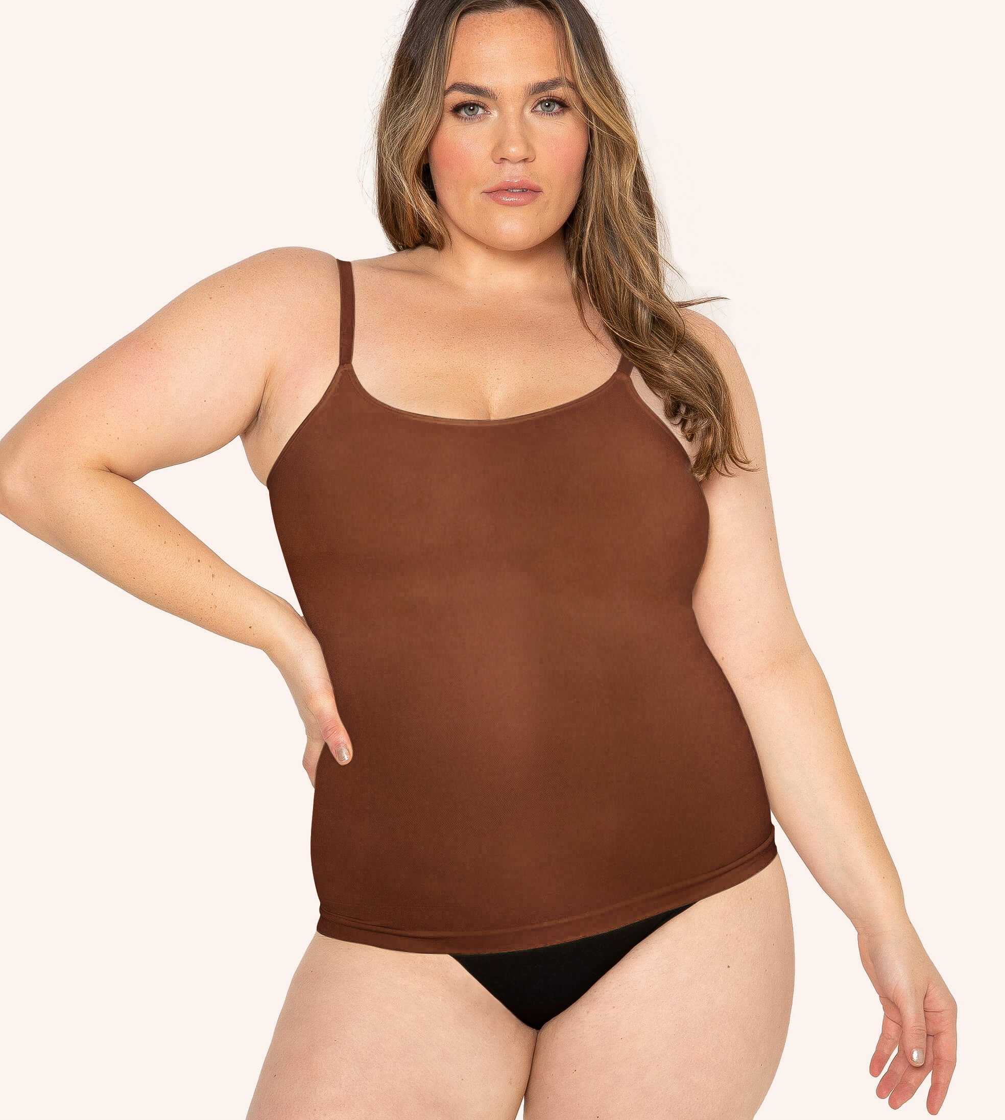 Shaping Scoop Neck Cami