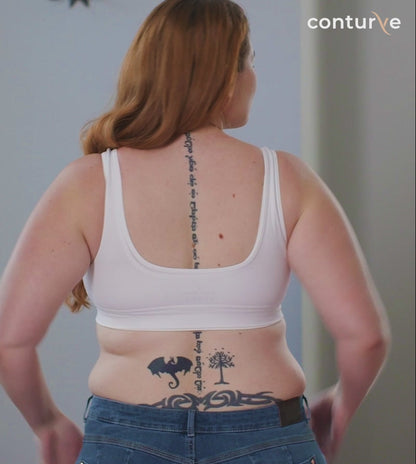 Daily Comfort Throw-on Wirefree Bra AA-DD