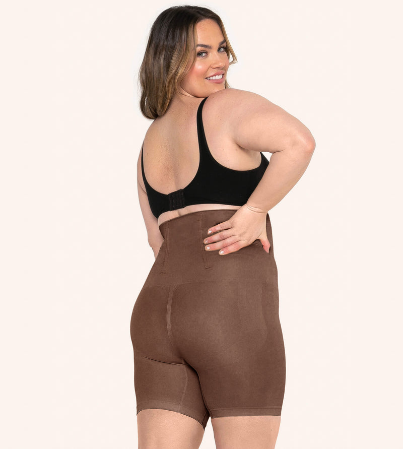Conturve  High Waisted Shaping SuperPower Boned Shorts
